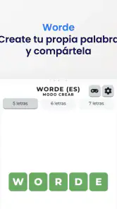 Worde - Diario e ilimitado screenshot