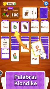 Words Klondike : Asociación screenshot
