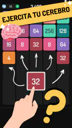 X2 Blocks 2048 Lanza y Fusiona 3