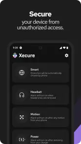 Xecure: Anti Theft Alarm screenshot