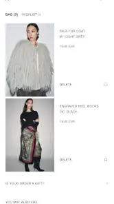 Zara screenshot