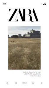 Zara screenshot