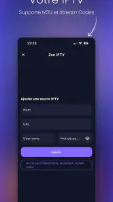 Zen IPTV Player screenshot