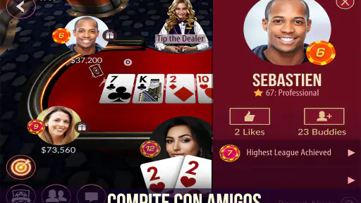 Zynga Poker- Texas Holdem Game 7