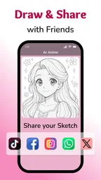 Sketch Anime - AR Trace & Draw 5