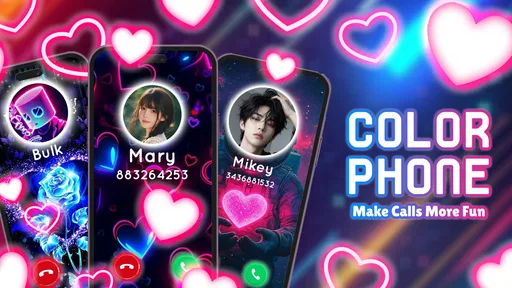 Color Phone, Call Screen Theme 1