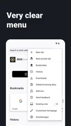 Navegador de Internet - ZEUS 3