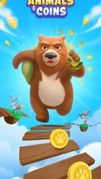 Animals & Coins: Animal Run 1