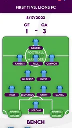 Football Lineup Manager 4