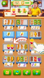 Grill Sort - Food Sort Games 2