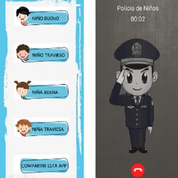 Policia de niños llamada 2