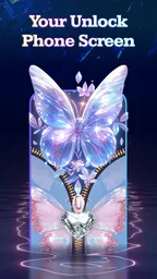 Zipper Lock Screen: Zip Theme 2
