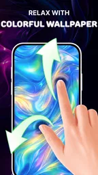 Live Wallpaper 4K: Magic Fluid 2