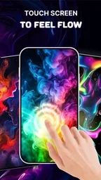 Live Wallpaper 4K: Magic Fluid 3