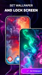 Live Wallpaper 4K: Magic Fluid 4