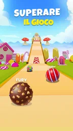 Candy Ball Run - Rolling Games 2