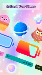 Cute Emoji Battery Widget 6
