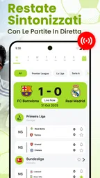 Calcio in diretta - Partite 2