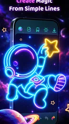 Magic Doodle: Glow Art Drawing 1