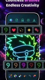 Magic Doodle: Glow Art Drawing 4