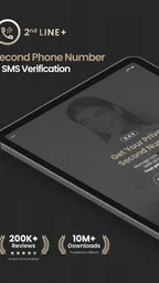 2nd Line+ Numero Virtual eSIM 6