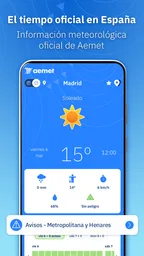 Aemet: tiempo y radar España 1