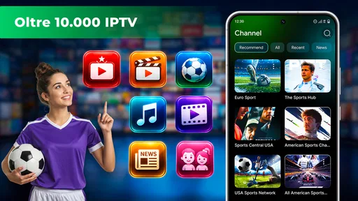 GoLive TV, Smart TV In Diretta 5