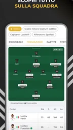 Bianconeri Live: App di calcio 5