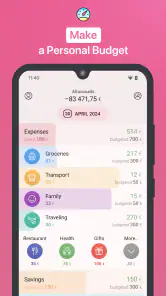 1Money: spese, finanze, budget screenshot