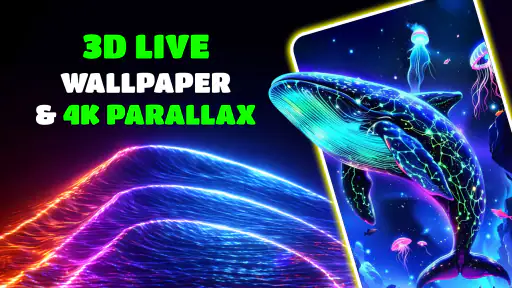 3D Live Wallpaper: 4D & 4K 8