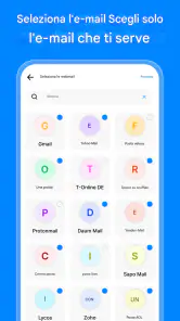 Accesso a tutte le e-mail screenshot