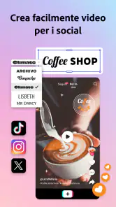Adobe Express: IA Foto, Video screenshot