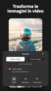 Adobe Firefly: generatore IA screenshot