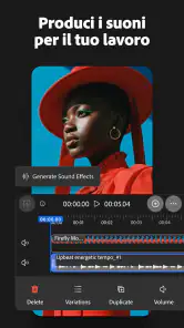 Adobe Firefly: generatore IA screenshot