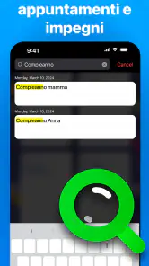 Agenda - Organizzatore, Diario screenshot