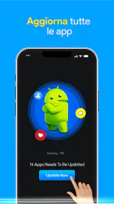 Aggiornamento software screenshot