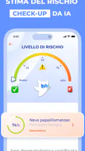 AI Scaner salute pelle Skinive screenshot