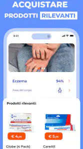AI Scaner salute pelle Skinive screenshot