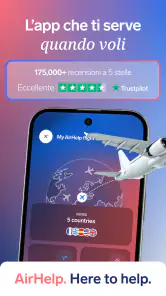 AirHelp・Tracking Voli screenshot