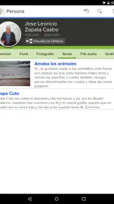 Albero di FamilySearch screenshot