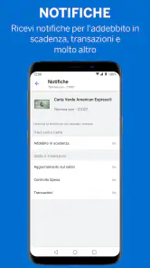 Amex Italia screenshot