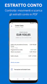 Amex Italia screenshot