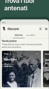 Ancestry: storia familiare screenshot