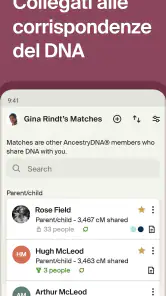 Ancestry: storia familiare screenshot