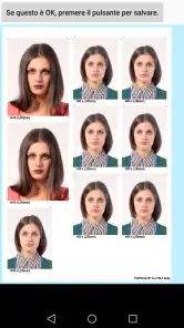App Fototessera screenshot