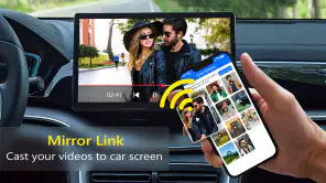 App MirrorLink per auto screenshot