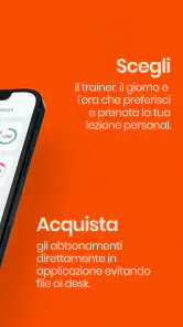 APP Palestre screenshot