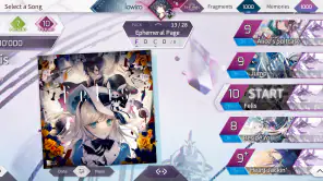Arcaea screenshot