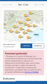 ARPAV Meteo screenshot