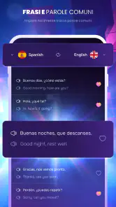 Assistente linguistico screenshot